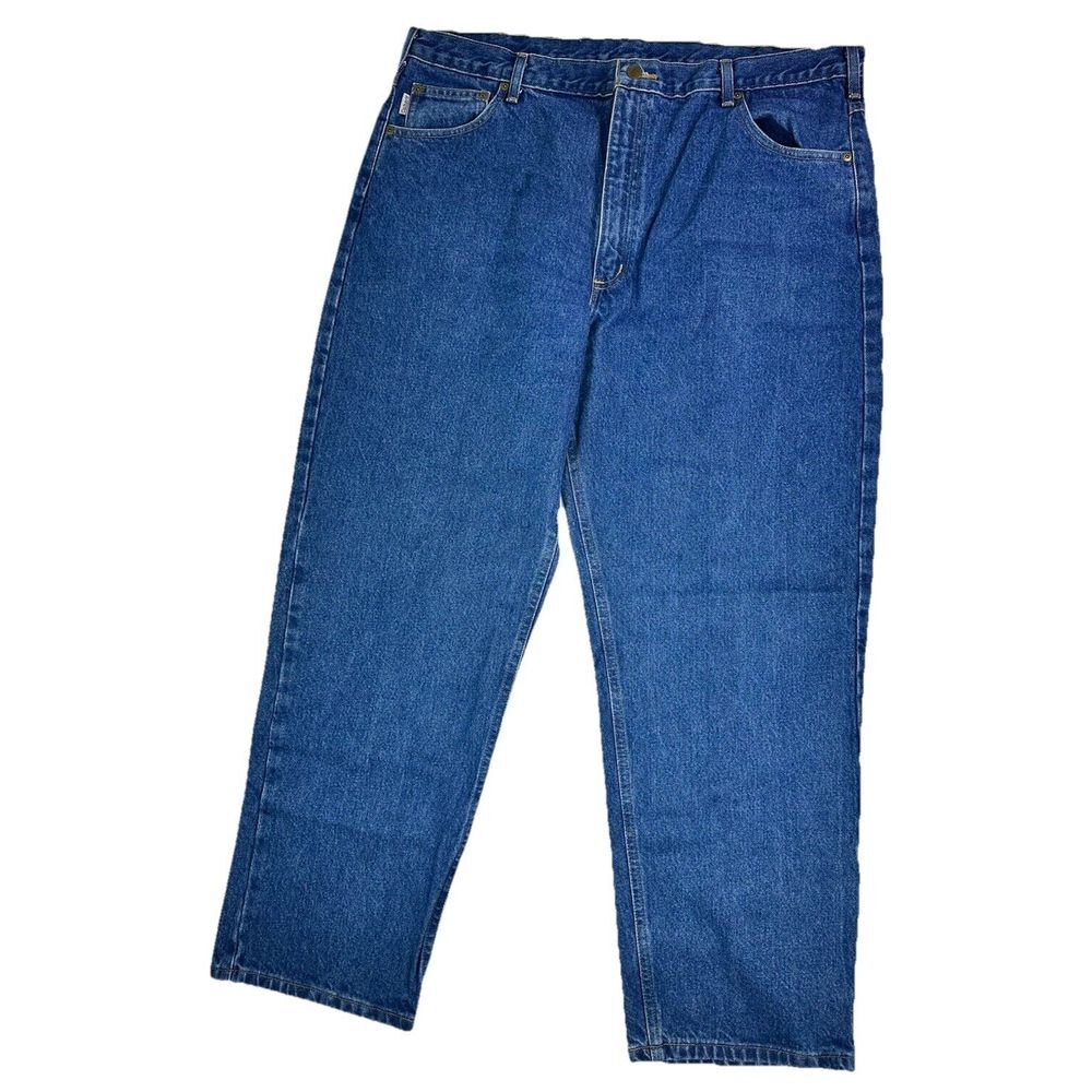 Carhartt B160 DST‎ Jeans Mens Relaxed Fit Straight Leg Size 42x30